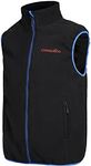CONQUECO Men's Heated Vest Lightweight and Waterproof Gilet Coat for Outdoors (M)