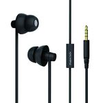 MAXROC Sleep Earplugs - Noise Isolating Ear Plugs Sleep Earbuds Headphones with Unique Total Soft Silicone Perfect for Insomnia, Side Sleeper, Snoring, Air Travel, Meditation & Relaxation(Black)