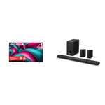 LG 42-Inch C5 OLED evo 4K Smart TV and, LG S90TR 7.1.3 ch. Soundbar with Wireless Dolby Atmos