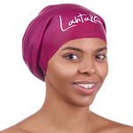 Swimming Cap for Long Hair - Extra Large Swimming Cap - Long Hair Swim Cap for Women Men Adults Kids - Premium Waterproof Silicone Swimming Hat - Dreadlocks