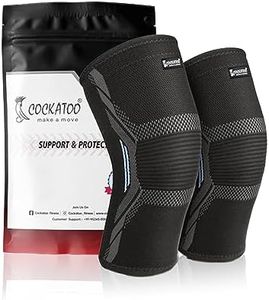 Cockatoo Elbow Support for Gym, Elbow Sleeve for Men,Elbow Sleeve for Support and Compression, Comfortable and Breathable Elbow Brace for Sports and Recovery(Pack of Two)