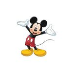 RoomMates Disney Mickeys Clubhouse Mickey Mouse Giant Wall Sticker,Black,92 .71 cm. 93 .345 cm