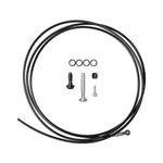 Magura Hydraulic Brake Hose - 2500mm, for MT4 to MT Trail SL, Pressed Banjo Fitting, Black