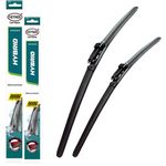 HEYNER Wipers Fits: BMW 4 2014 to 2023 Hybrid Windscreen Wiper Blades Front HH2418PT