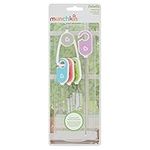 Munchkin Details Sippy Cup Cleaning Brush Set (Straw Brush, Spout Brush, Lid and Threads Brush and Detail Brush), Pack of 4