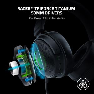 Razer Kraken V3 Pro Wireless Gaming Headset – Surround Sound