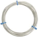 Aviation Metal & Alloys Pure Titanium Wire For Medical Uses or High Strength Jewelry Making, Art, Craft & personal Uses 5Meters long (1.0mm)