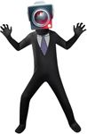 Toilet Costume for Kids,Halloween Costumes for Kids,Kids Game Cosplay Costume,Halloween Costumes Outfit for 5-12 Years Kids