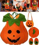 NAISIDAS Toddler Baby Girl Boy Halloween Pumpkin Costumes