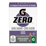 Gatorade Zero Powder Grape 10 x 2.9g