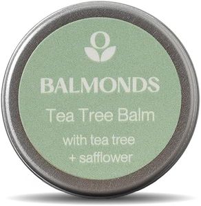 Balmonds Tea Tree Balm 15ml for Natural Healing - Skin Healing for Cold Sores, Fungal Conditions, Acne, and Insect Bites
