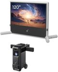 soundcore Nebula X1 Pro with 120" Inflatable Screen, 4K Triple Laser
