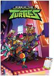 Trends International Nickelodeon Rise of The Teenage Mutant Ninja Turtles-Group Wall Poster, 14.725 in x 22.375 in, Premium Poster & Mount Bundle