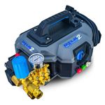 Equip2clean DTLR 2 PRO Electric Pressure Washer, 160 Bar, 10 LPM|High-Pressure Jet Wash for Car, Patio, Driveway, and Outdoor Use|Compact Design with Adjustable Control for Efficient Cleaning