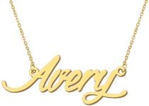 Aoloshow 18k Gold Plated Avery Name