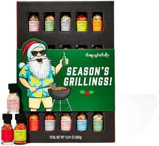 Smokehouse Holiday BBQ Rub Gift Set, Christmas Collection, Set of 20