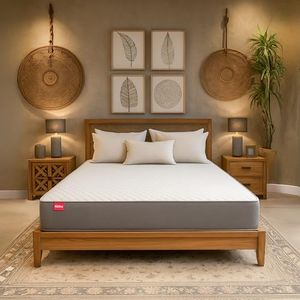 Kurlon Orthopedic 8 Inch Mattress | King Bed Mattress | Body Support & Spine Alignment | Hypoallergenic | Breathable Fabric | Non Static | Comfortable Sleep | 78x72x8 |10 Years Warranty