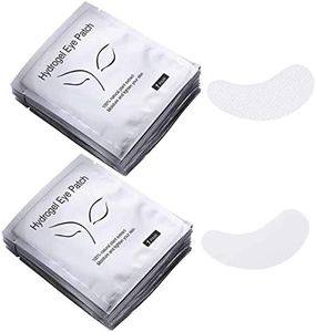 100 Pairs Under Eye Pads for Lash Extensions, Hydrogel Eyelash Patches Lint Free Eye Gel Pads Beauty Tool Eyelash Extension Supplies