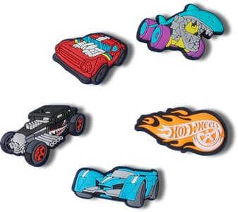 Crocs Jibbitz Hot Wheels Shoe Charms, Hot Wheels, 5 Pack