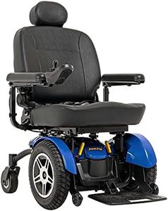 Pride Mobility Jazzy Elite HD Group 2 Heavy Duty Power Chair, Front Wheel Drive, Motorized Electric Wheelchair for Adults, 450 lbs. WC, Up to 4 MPH, 12.5 Miles Range Per Charge