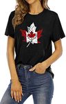 MEESHEEP Womens Canada Day Shirts C