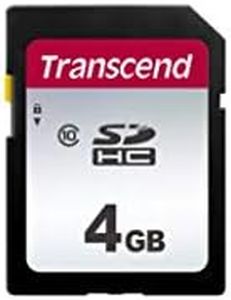 Transcend TS4GSDC300S 4GB SDHC Memory Card