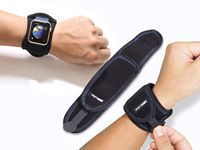 Watch Cover Watch Protector《Watch Suit Black》A Cover That Allows You to Easily Attach Your Watch in 5 Seconds! A Screen Protector That You can Easily wear While Playing Sports or Working.