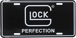 Glock Perfection License Plate, Black