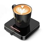 Maestri House Mug Warmer, Electric Coffee Cup Warmer for Desk with 3-Temp Settings,Auto Shut Off, Constant Temperature Heating for Beverage, Milk, Tea and Hot Chocolate at Home & Office (Silver)