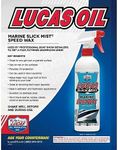 Lucas Oil 10980 Slick Mist Marine Speed Wax, 24 Oz