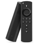 Remote Control Replacement Fit for TV Stick Lite, TV Stick (2nd Gen), TV Stick 4K, TV Cube (1st/2nd Gen),Smart TVs Stick 4K, Smart TVs Stick Li-te, 3rd Gen Smart TVs