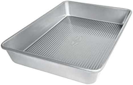 USA Pan Bakeware Seamless Nonstick Rectangular Cake Pan, 9 x 13 inch
