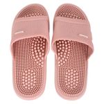 Zimoer Massage Slippers Shoes Sandals for Men Women Slippers Foot Massager for Plantar Fasciitis Acupressure Acupuncture Slippers Arthritis Pain Relief for feet Shower Shoes House Slippers (Pink, 40)