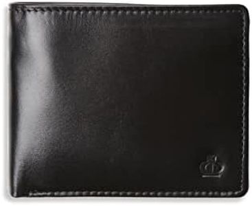 Jeff Banks Coin Purse Leather Wallet Smooth Black