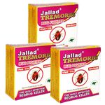 Jallad TREMORES BUG FIGHTER Bed Bug Spray Powder - 10 Gram | Long Lasting Protection from Cocroach & Termite | Powerful Spray for Bugs from Plant/Home/Kitchen (Pack of 3)