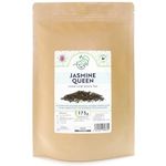 Jasmine Queen Premium Loose Leaf Green Tea With Jasmine – Low Caffeine Imperial Chinese Tea – Relaxing & Calming (175g)