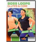 Cathe Friedrich Boss Loops Glutes & Core Low Impact Booty Band Resistance Band Workout DVD - Use To Sculpt and Tone Your Legs , Butt, Hips, Thighs, and Glutes