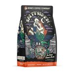 Bones Coffee Company Salty Siren Ground Coffee Beans Caramel Chocolate Flavor, Low Acid Flavored Coffee, Made with Arabica Coffee Beans, Medium Roast Gourmet Coffee (12 oz)