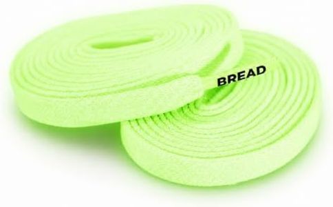 Bread Elastic Shoelaces – Tie Once, Slip On Convenience – Premium Stretch Laces That Look Like Real Shoelaces for Sneakers, Boots, Running Shoes, and Everyday Wear, Night White, 27"