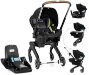 Evenflo Shyft DualRide Infant Car Seat and Stroller Combo w/Carryall Storage (Durham Green)