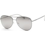 Michael Kors MK1089 Kona Silver/Silver Mirrored One Size, Silver, One Size