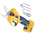 Cordless Secateurs,Pruning Shears Compatible with Dewalt 18V Battery(No Battery Electric Garden Pruner 26,000RPM Brushless Motor&SK5 Steel Blades-0.98 Inch Cutting Diameter for Gardening Tree Branch