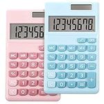2 Pieces Basic Standard Calculators