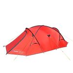 Berghaus Grampian 2 Tent for 2 People for Harsh Weather Conditions, All Seasons, 2 Man, Compact, Lightweight, Easy to Pitch, Backpacking, Festivals, Weekends, Wild Camping, Hiking, 3000mm HH, Red