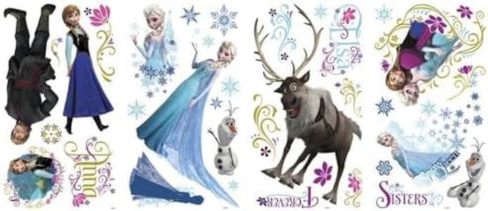 RoomMates Frozen Peel and Stick Wall Decals,