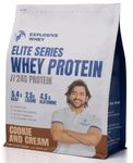 Explosive Whey Elite Series Whey Protein 500Gm - Trusted by M.S. Dhoni and Kedar Jadhav | Premium, Concentrate Sport Supplements for Enhanced Muscle Growth and Recovery - COOKIE & CREAM