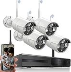 Wireless Security Camera System Ful