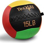 Yes4All Wall Ball - Soft Medicine Ball/Wall Medicine Ball for Full Body Workout and Strength Exercise 30LB
