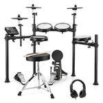 Donner DED-200 Electric Drum Set With Drum Throne/Maple Stick/Earphone/Audio Cable