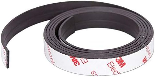 Magnafix Magnetic Tape with 3M Adhesive Part B | 12.5mm x 1.6mm x 1metre | Magnetic Tape for Flyscreens & Signage